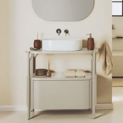 Clearance Kave Home Badkamermeubel Arely 90 x 40cm (excl. waskom)