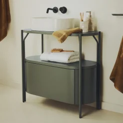 Clearance Kave Home Badkamermeubel Arely 90 x 40cm (excl. waskom)