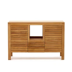 Sale Kave Home Badkamermeubel Neria Teakhout (excl. waskom) Naturel