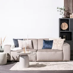 SEVN Bank Amarillo 4-zits, Rib, kleur Taupe