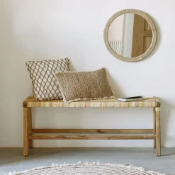 Discount Kave Home Bankje Beida 120cm Teak