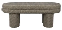 Outlet Dutchbone Bankje Fern Bouclé, 110cm