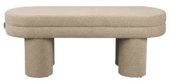 Outlet Dutchbone Bankje Fern Bouclé, 110cm