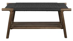 Sale Dutchbone Bankje Kintaro Eikenhout en touw