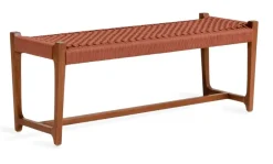 Sale Jesper Home Bankje Kuwana Amber Teakhout, kleur Cinnamon