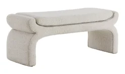Sale Light & Living Bankje Nafya Bouclé, 119cm