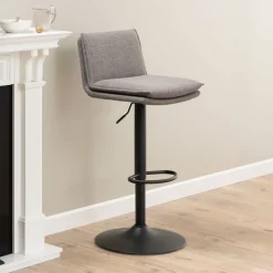 Sale Bendt Barkruk Adonna kleur Grijsbruin (zithoogte 68-89cm) Grijs/Bruin