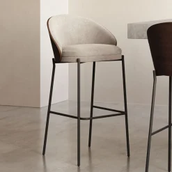 Sale Kave Home Barkruk Eamy Essenhout (zithoogte 65cm)