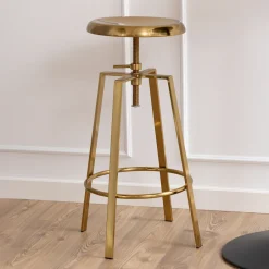 Bendt Barkruk Ella (zithoogte 67-87cm) Brass