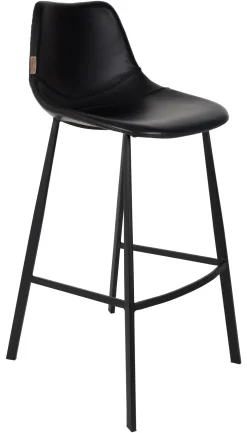 Dutchbone Barkruk Franky PU (zithoogte 80cm)