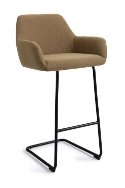 Hot Jesper Home Barkruk Hiroo Arch Black (zithoogte 76cm)