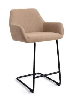 Hot Jesper Home Barkruk Hiroo Arch Black (zithoogte 66cm)