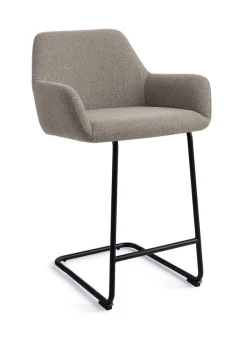 Hot Jesper Home Barkruk Hiroo Arch Black (zithoogte 66cm)