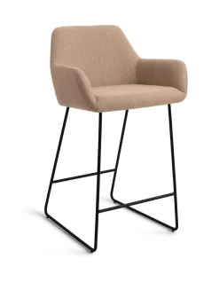 Sale Jesper Home Barkruk Hiroo Slide Black (zithoogte 66cm)