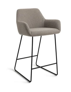 Sale Jesper Home Barkruk Hiroo Slide Black (zithoogte 66cm)