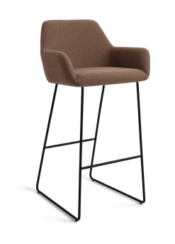 Hot Jesper Home Barkruk Hiroo Slide Black (zithoogte 75cm)