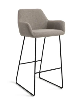 Hot Jesper Home Barkruk Hiroo Slide Black (zithoogte 75cm)