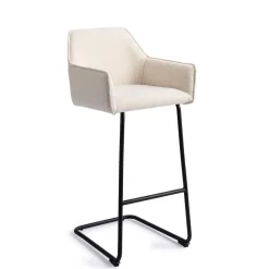 Jesper Home Barkruk Hofu Arch Black (zithoogte 75cm)