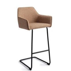 Jesper Home Barkruk Hofu Arch Black (zithoogte 75cm)