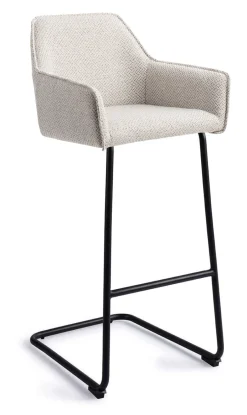 Jesper Home Barkruk Hofu Arch Black (zithoogte 75cm)