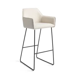 Online Jesper Home Barkruk Hofu Slide Black (zithoogte 75cm)