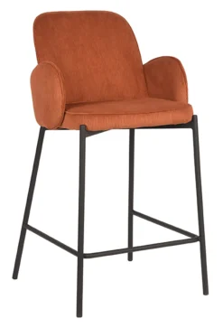 Clearance LABEL51 Barkruk Jari Rib (zithoogte 65cm)