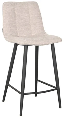 Best LABEL51 Barkruk Jelt Bouclé (zithoogte 65cm) Naturel