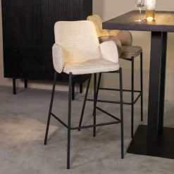 Sale LABEL51 Barkruk Joni Elegance stof (zithoogte 78cm)