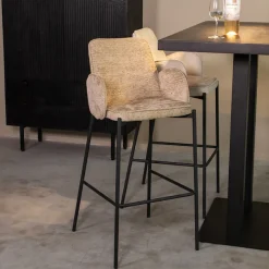 Sale LABEL51 Barkruk Joni Elegance stof (zithoogte 78cm)