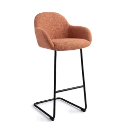 Discount Jesper Home Barkruk Kushi Arch Black (zithoogte 78cm)