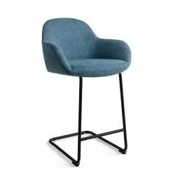 Best Jesper Home Barkruk Kushi Arch Black (zithoogte 68cm)