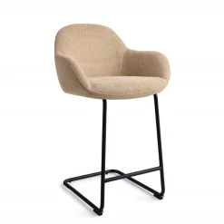 Best Jesper Home Barkruk Kushi Arch Black (zithoogte 68cm)