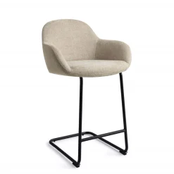 Best Jesper Home Barkruk Kushi Arch Black (zithoogte 68cm)