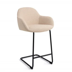 Best Jesper Home Barkruk Kushi Arch Black (zithoogte 68cm)