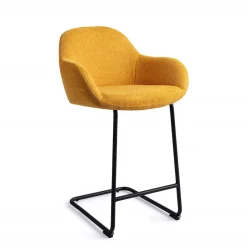 Best Jesper Home Barkruk Kushi Arch Black (zithoogte 68cm)