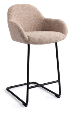 Best Jesper Home Barkruk Kushi Arch Black (zithoogte 68cm)