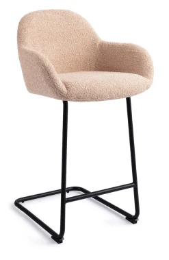 Best Jesper Home Barkruk Kushi Arch Black (zithoogte 68cm)