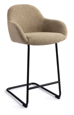 Best Jesper Home Barkruk Kushi Arch Black (zithoogte 68cm)