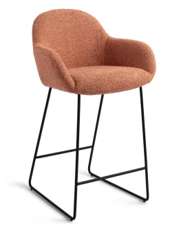 Online Jesper Home Barkruk Kushi Slide Black (zithoogte 67cm)