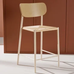 Best Nohr Barkruk Lakeithia Rattan (zithoogte 67cm)