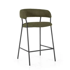 Outlet Eleonora Barkruk Luka Bouclé (zithoogte 68cm)