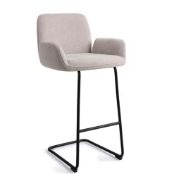 Jesper Home Barkruk Misaki Arch Black (zithoogte 75cm)