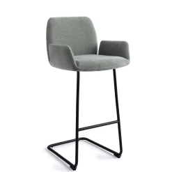 Jesper Home Barkruk Misaki Arch Black (zithoogte 75cm)