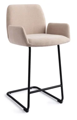 Sale Jesper Home Barkruk Misaki Arch Black (zithoogte 66cm)