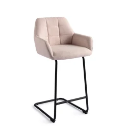 New Jesper Home Barkruk Noto Arch Black (zithoogte 65cm)