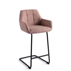 New Jesper Home Barkruk Noto Arch Black (zithoogte 65cm)