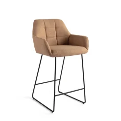 Hot Jesper Home Barkruk Noto Slide Black (zithoogte 65cm)