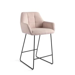 Hot Jesper Home Barkruk Noto Slide Black (zithoogte 65cm)