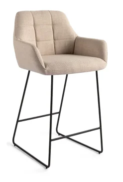 Hot Jesper Home Barkruk Noto Slide Black (zithoogte 65cm)