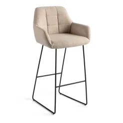 Best Jesper Home Barkruk Noto Slide Black (zithoogte 75cm)